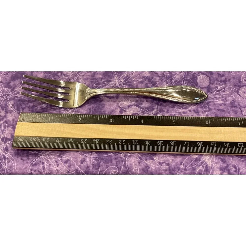 Wallace American Tradition 18/10 Stainless Salad Forks Fork Set‎ Of 6 Flatware